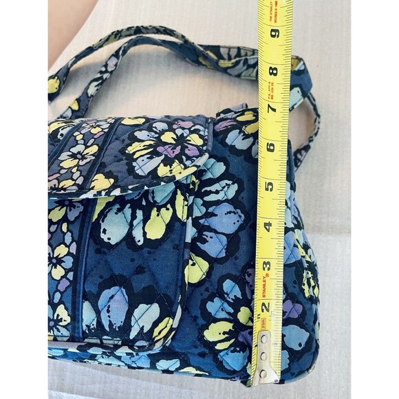 Vera Bradley Indigo Pop Quilted Shoulder Tote Bag – Retired Pattern - Picture 6 of 16